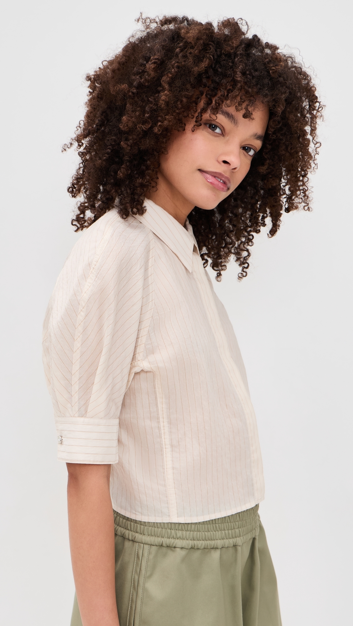 Articulated Shirt Ivory/Beige