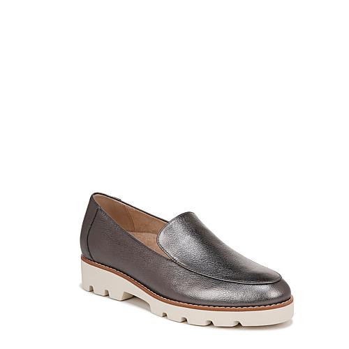 Kensley Slip-on - Pewter Metallic Leather