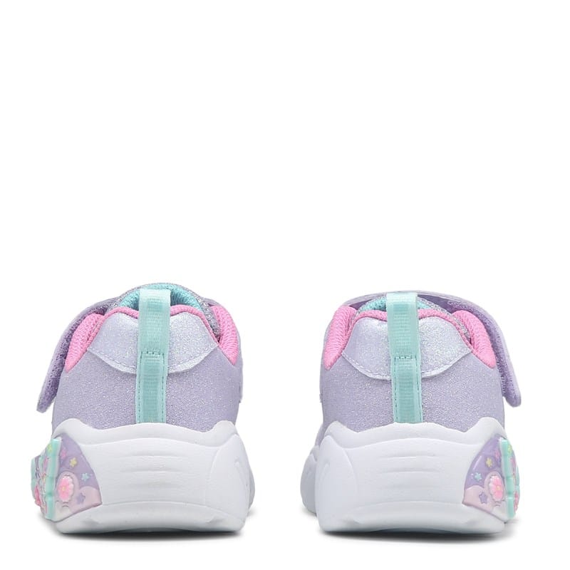 Kids' Butterfly Bliss Light Up Sneaker Toddler/Little Kid Shoes (Lavender/Pink Multi)