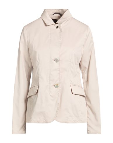 Woman Jacket Light grey Size 6 Cotton, Polyamide, Elastane