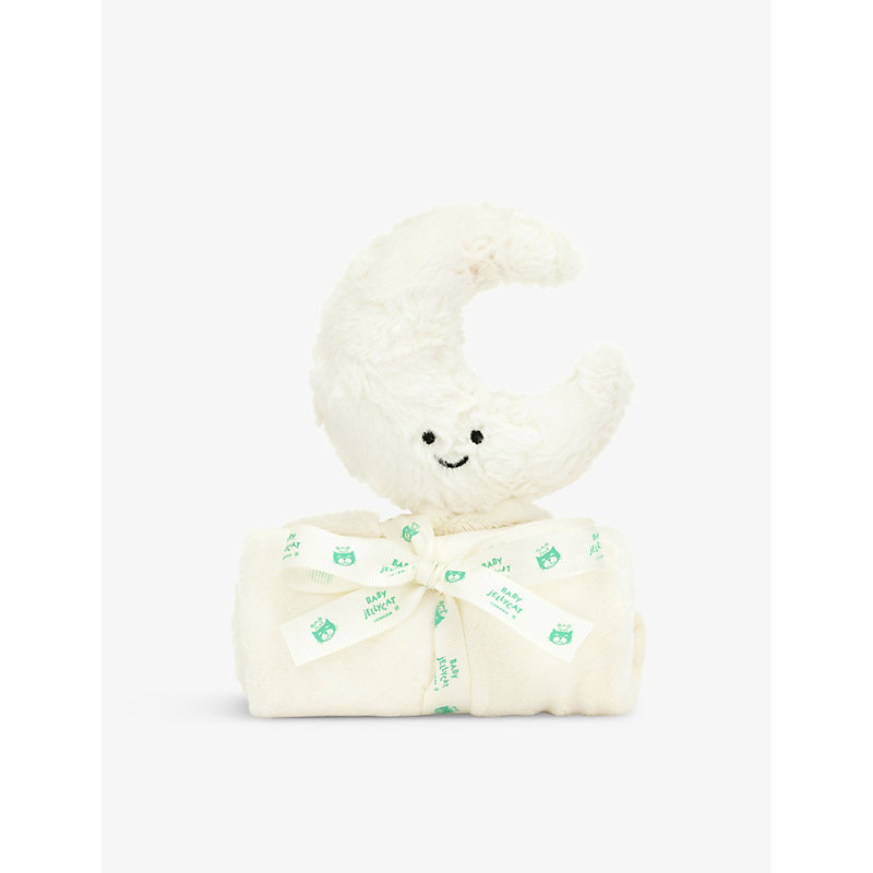 Cream Amuseable Moon Faux-fur Soother 34cm 1SIZE