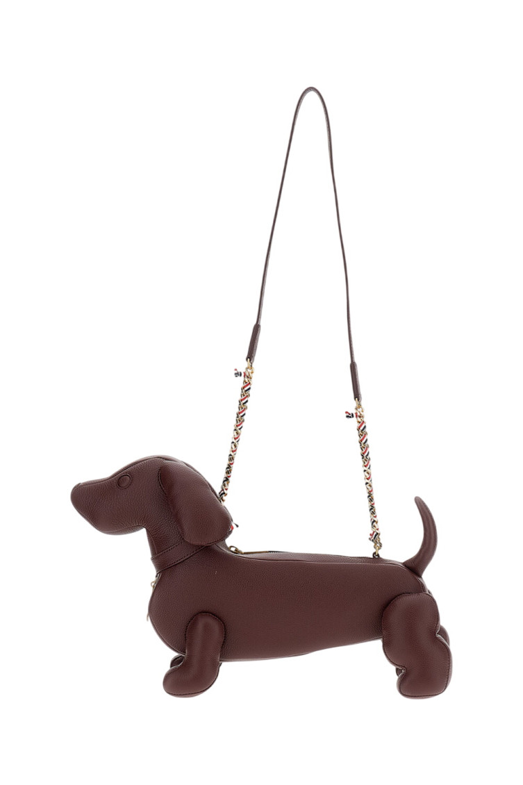 Maroon Hector Mini Crossbody Bag