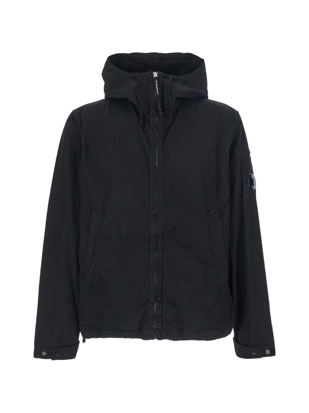 C.P. Company - hooded blazer buttoned flap and arm pocket