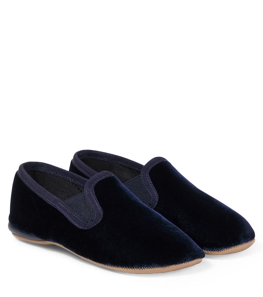 PèPè Velvet slip-on shoes