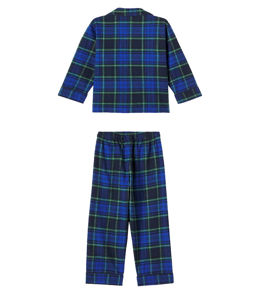 Lex plaid cotton pajamas