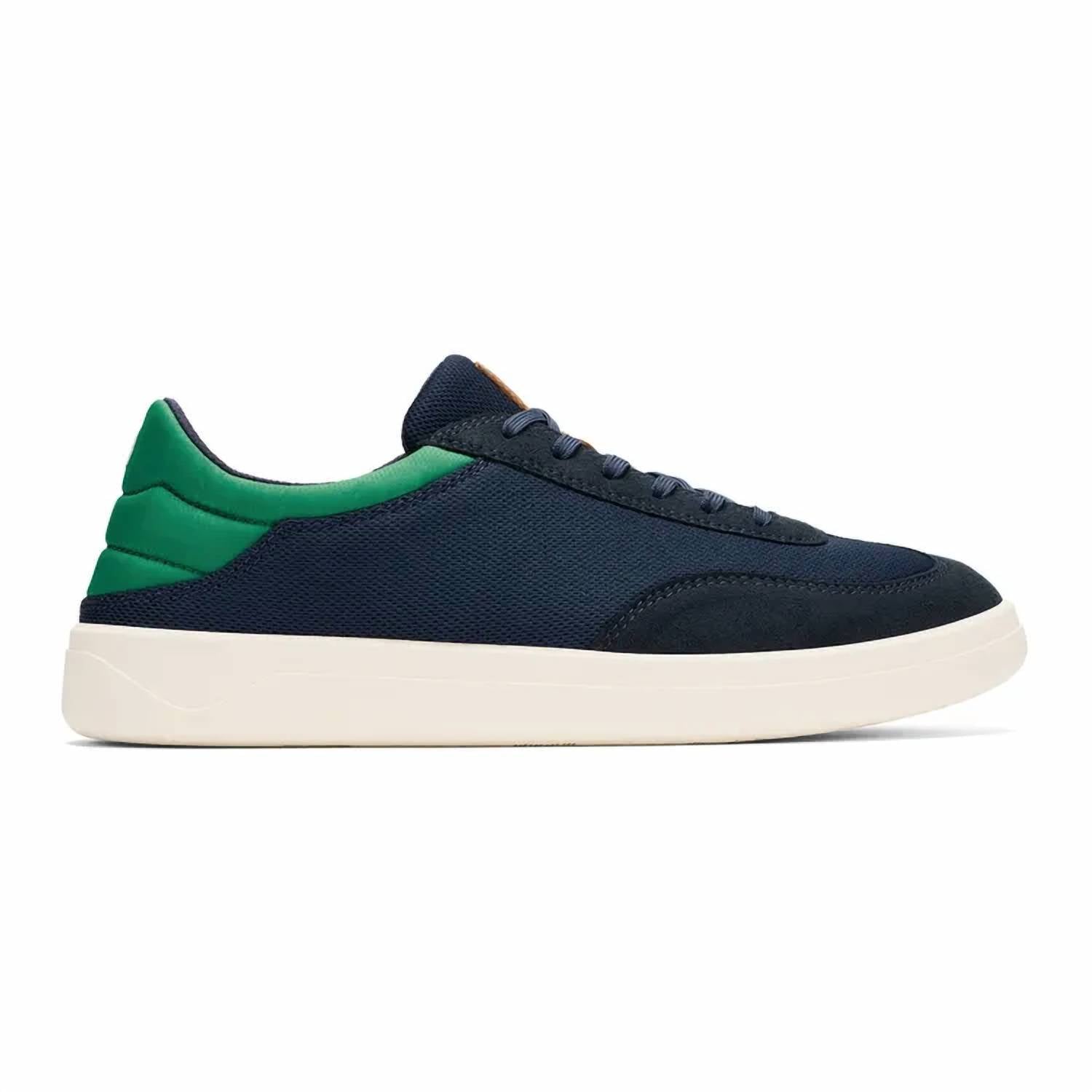 Men Punini Sneaker In Navy/bamboo