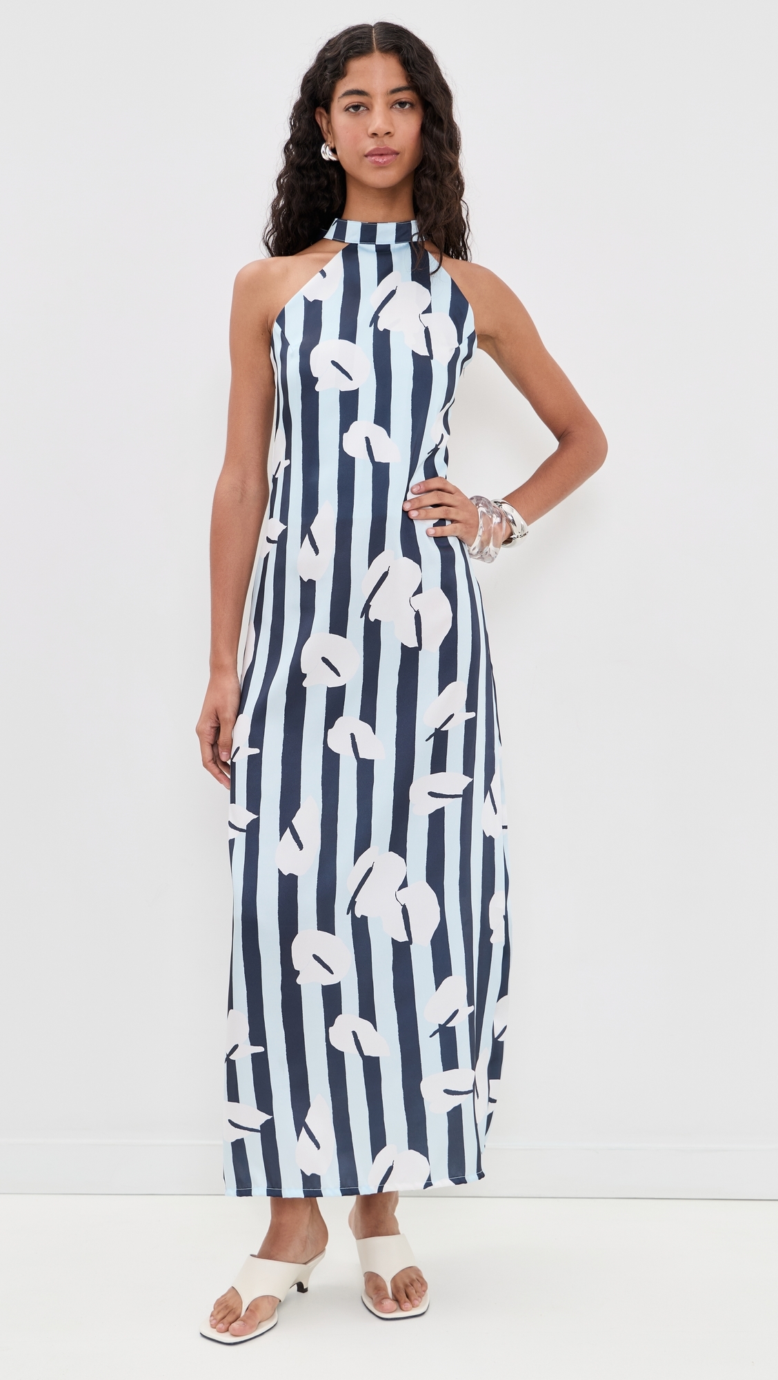 Carla Maxi Dress Legacy Bloom Blue