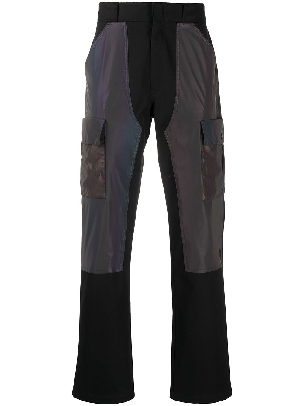 Cargo straight trousers - 1010 BLACK BLACK