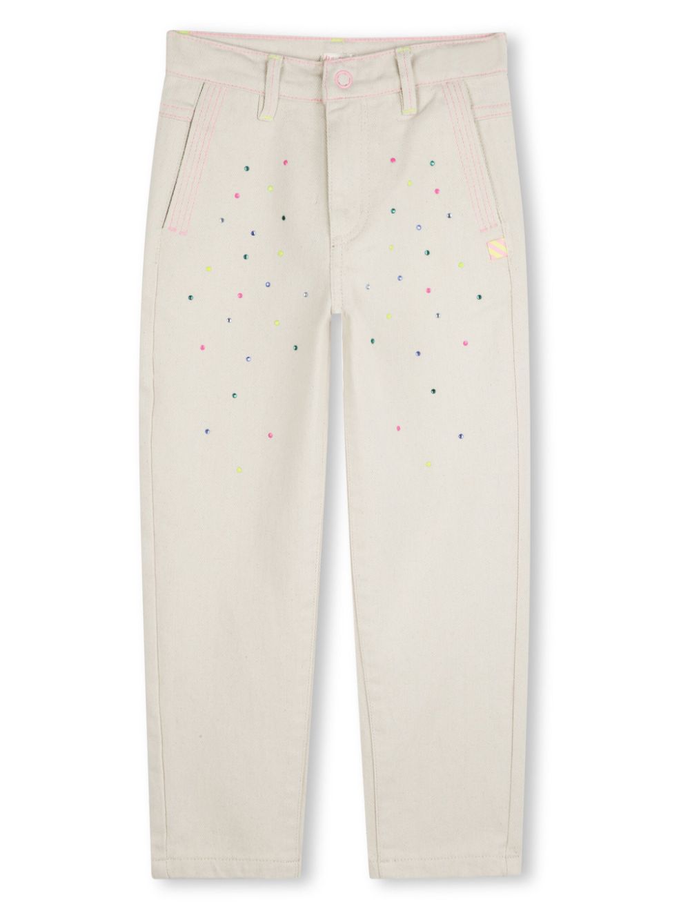 Studed trousers - Neutrals