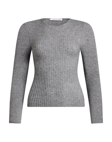 Caractère Woman Sweater Grey Size M Viscose, Polyester, Polyamide