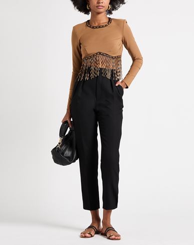 Woman Top Camel Size 4 Polyamide, Elastane