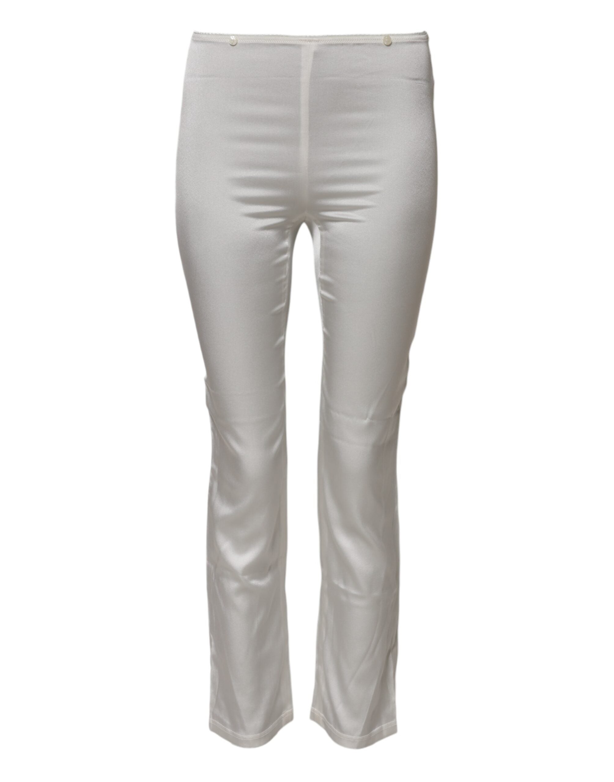 Tapered Trousers — White