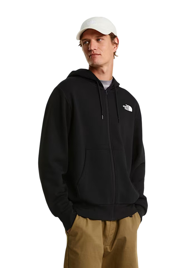 Black Logo Regular Hoodie
