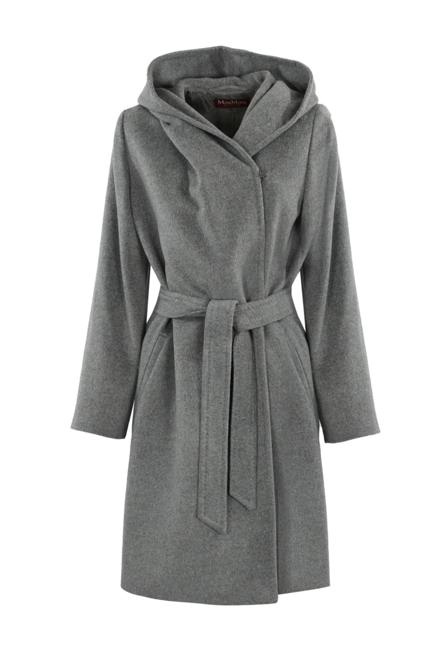 Newmang Wool Coat With Hood