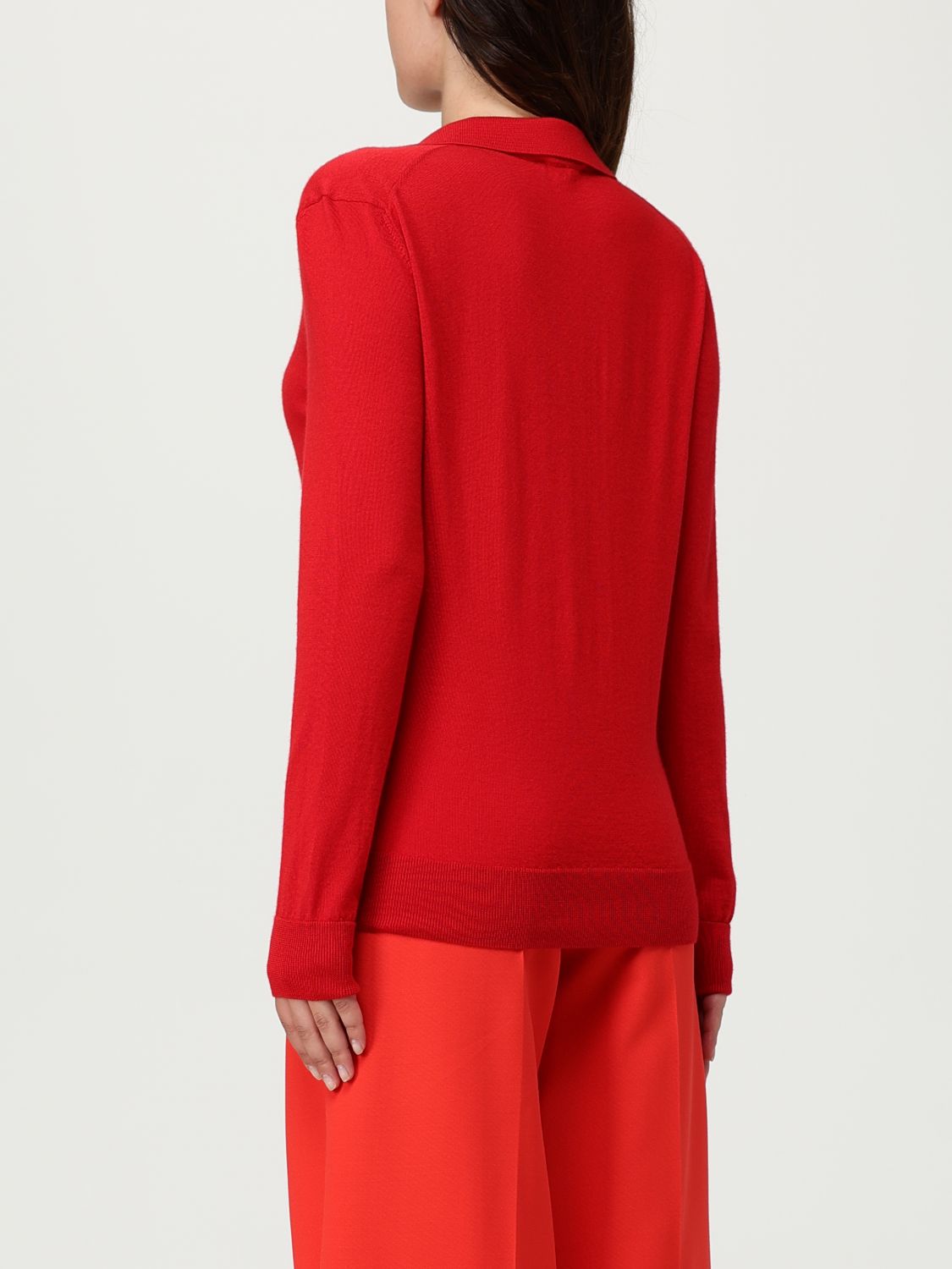 Polo Shirt Woman color Red