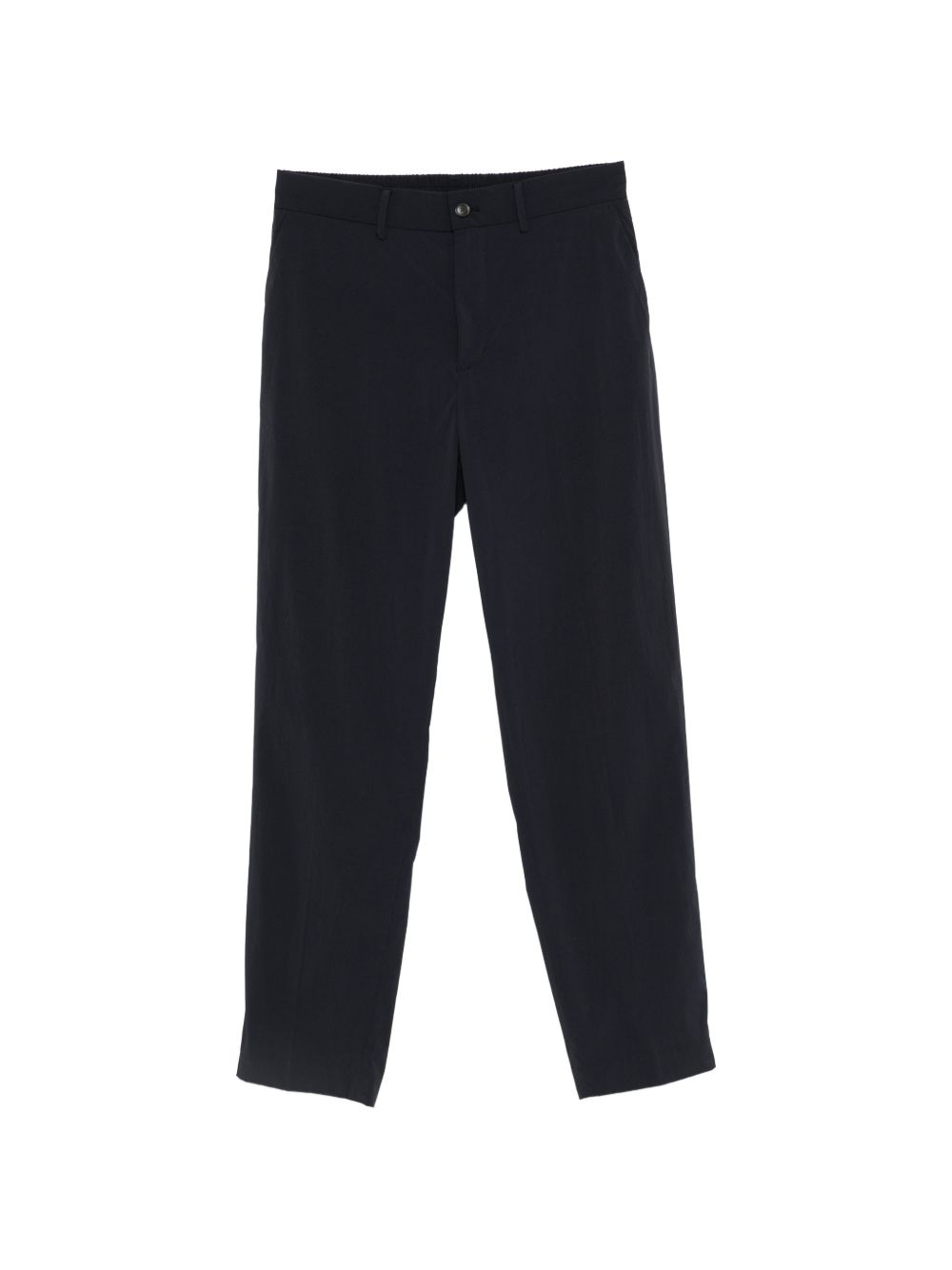 Elasticated Waistband Trousers — Navy