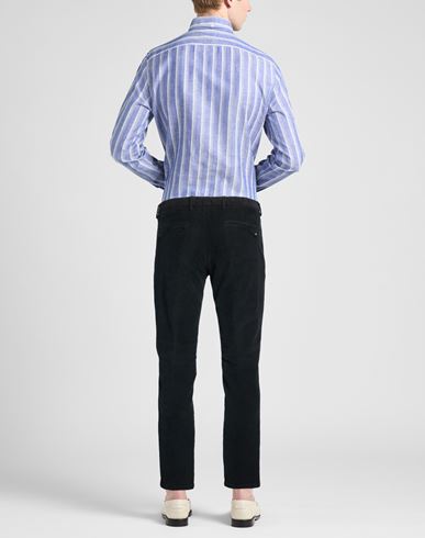 Man Pants Black Size 33 Cotton, Elastane