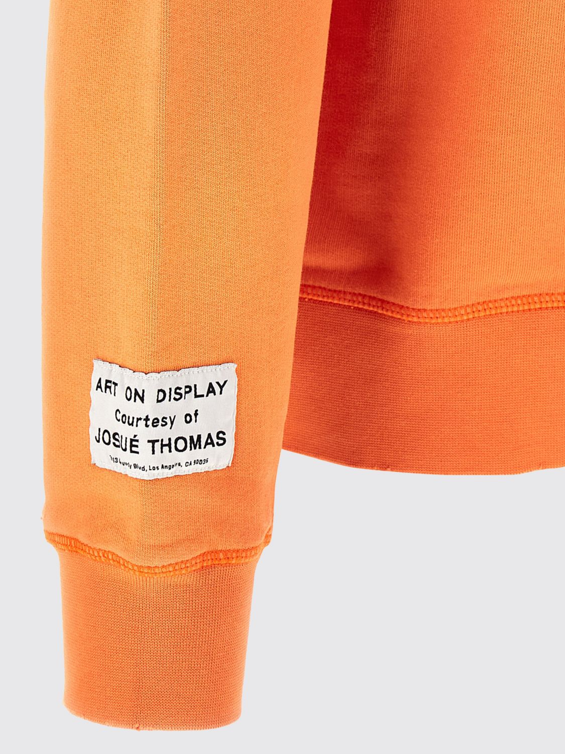 Sweatshirt Men color Orange