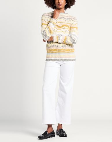 Woman Turtleneck Marigold Size 10 Wool, Cotton, Polyamide, Alpaca wool, Synthetic fibers