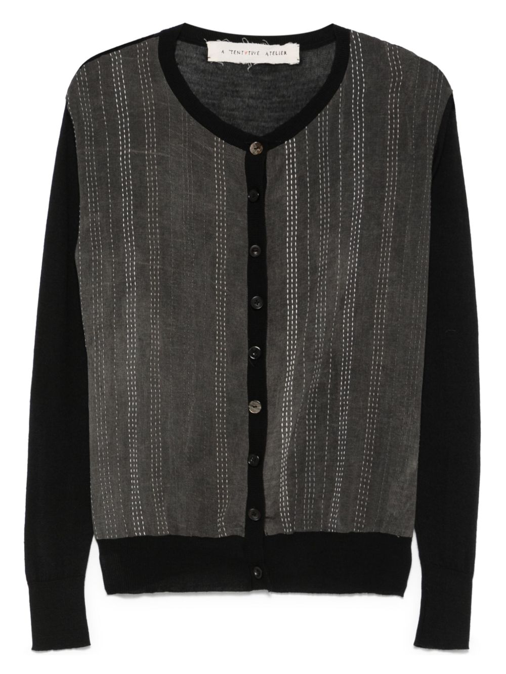 Button-up cardigan - Grey