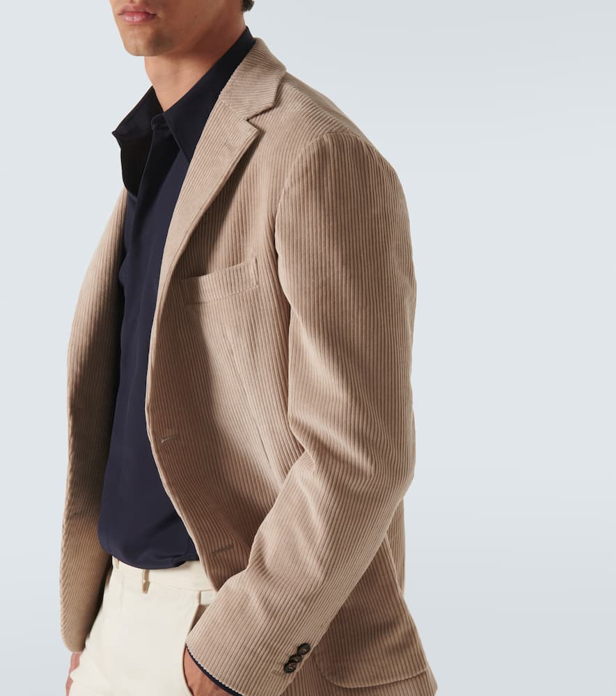 Incotex Cotton corduroy blazer