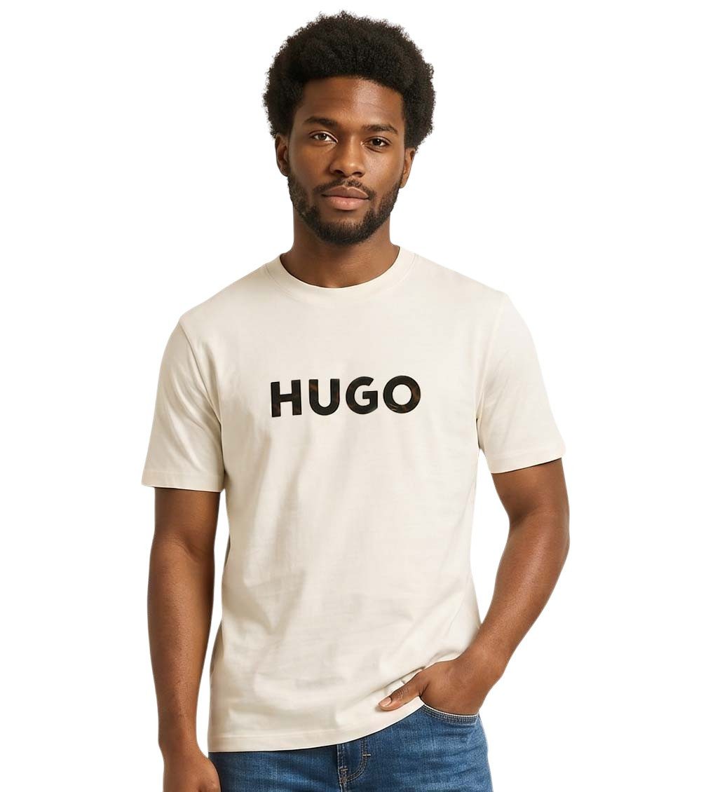 White Logo Crew Neck T-Shirt