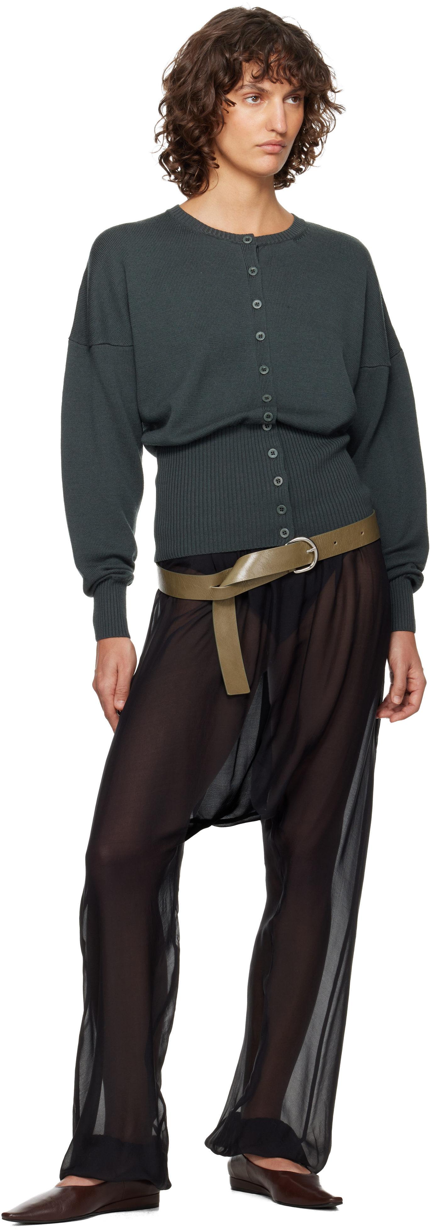 Gray Rosana Cardigan