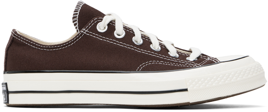 Brown Chuck 70 Low Top Sneakers