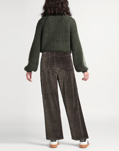 Woman Pants Dark brown Size 31 Cotton, Modal, Elastane
