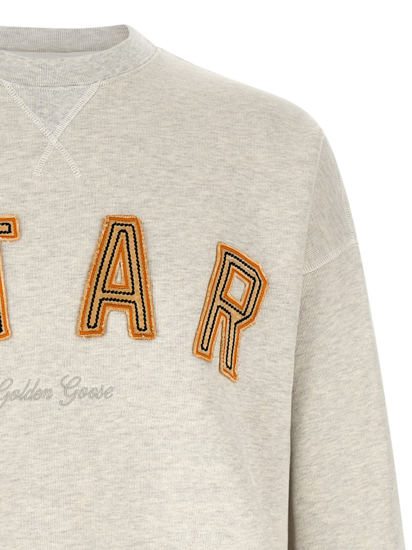 Patch Sweatshirt Gray