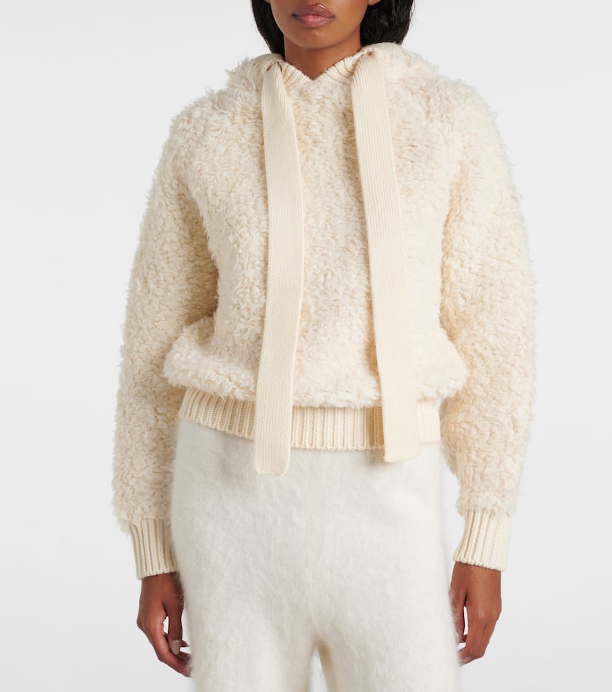 Jennifer wool-blend hoodie