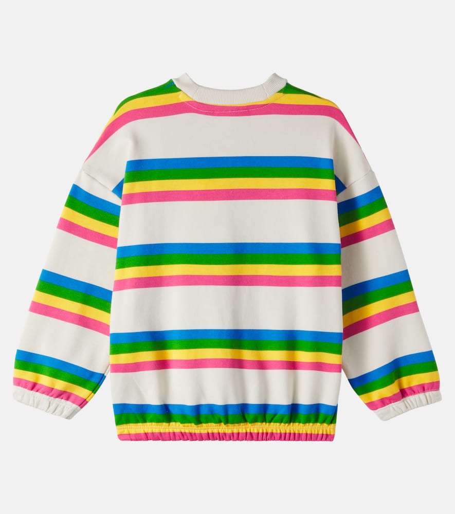Ritzratz striped cotton jersey sweatshirt