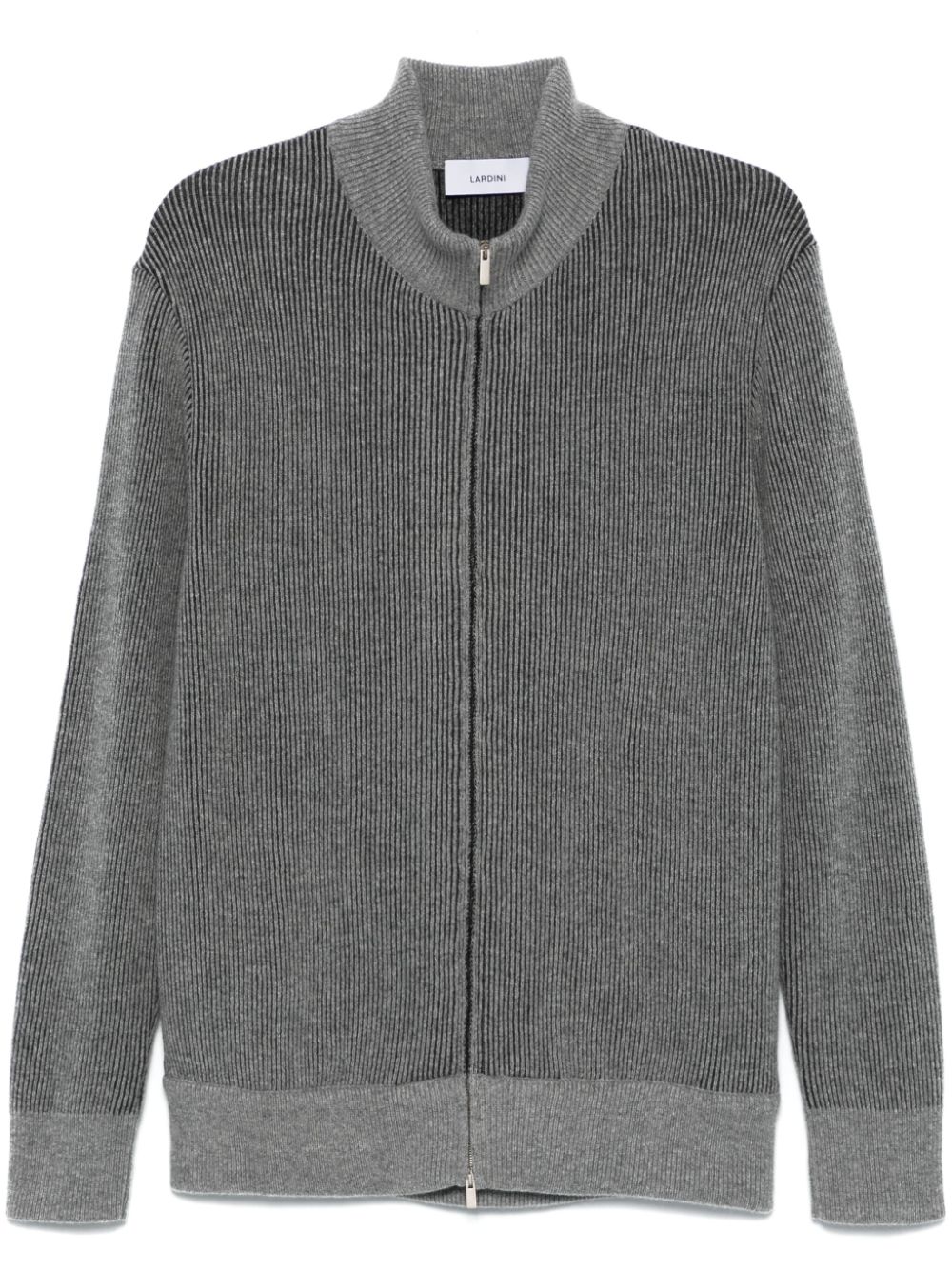 Ribbed cardigan - Neutrals
