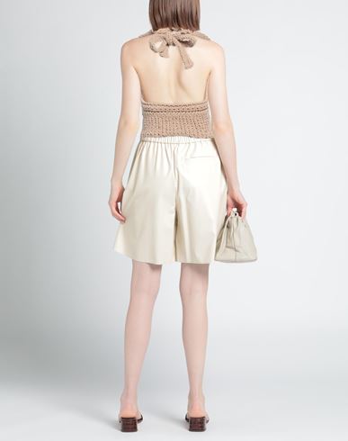 Woman Top Beige Size 4 Polyamide