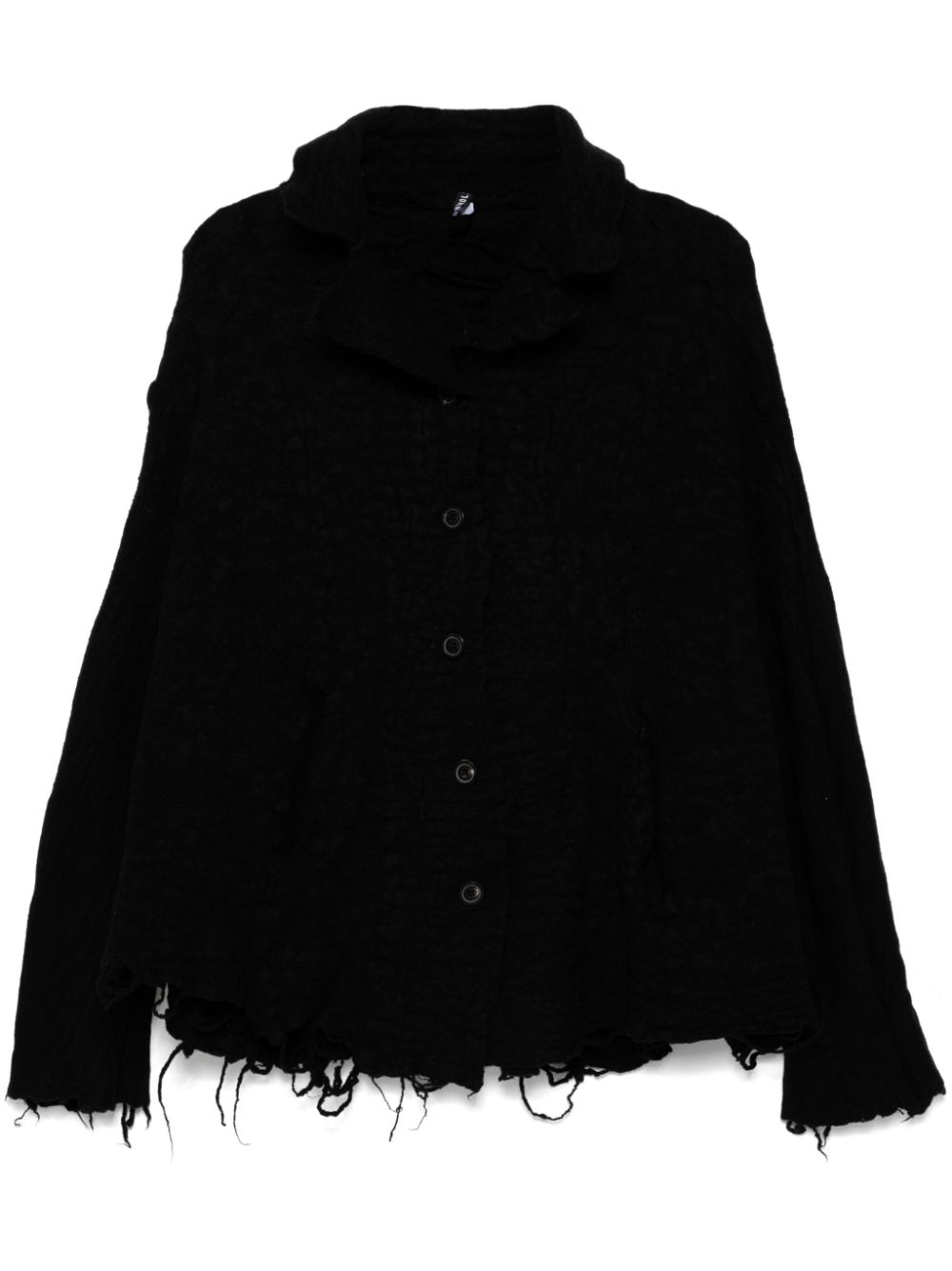 Knitted shirt - Black