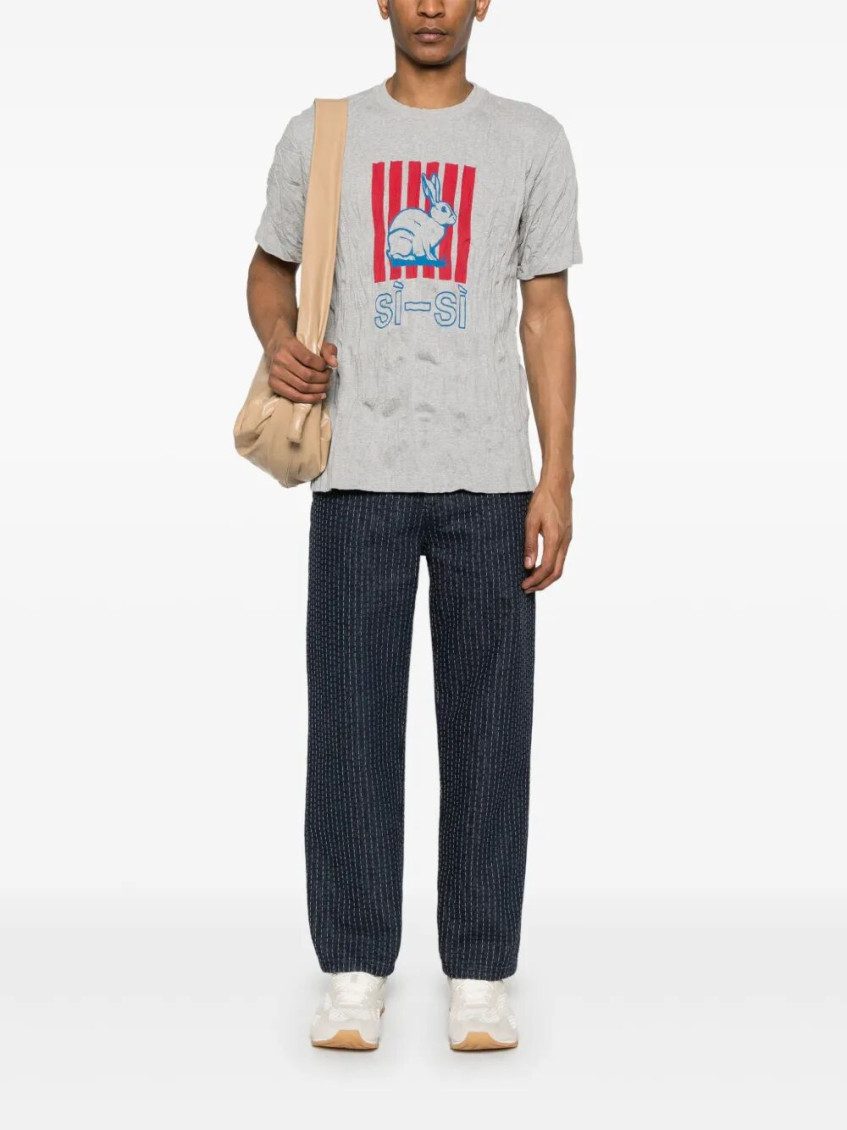 Grey Graphic T-Shirt