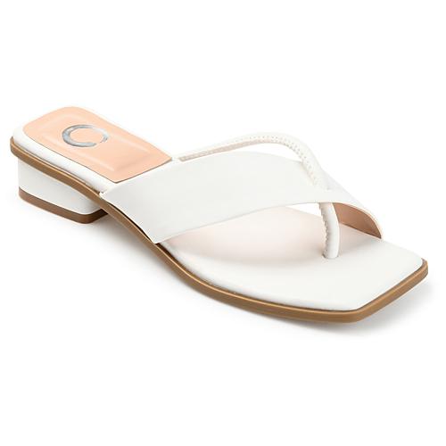 Collection Womens Tru Comfort Foam Mina Sandal - White