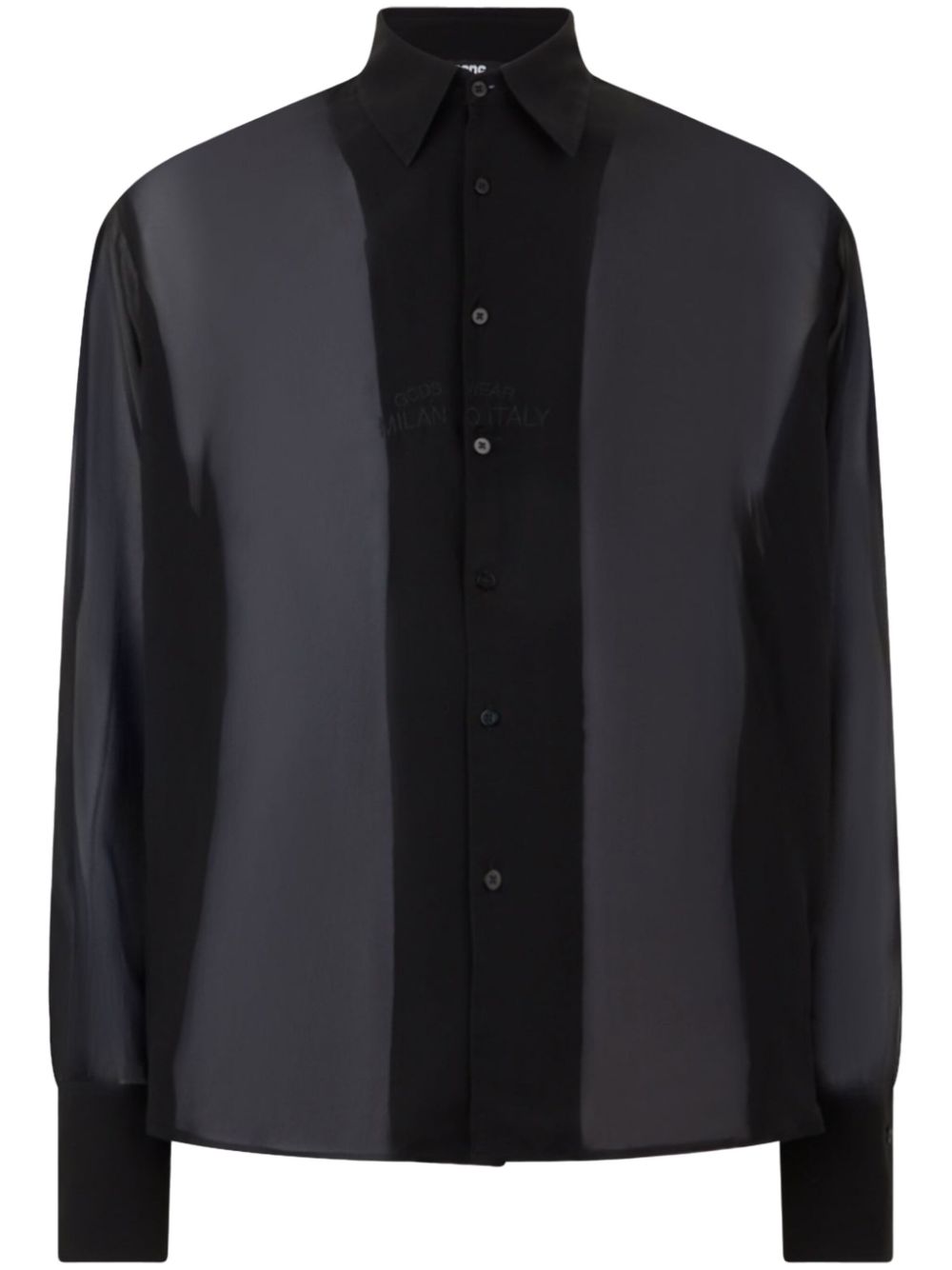 Georgette shirt - Black