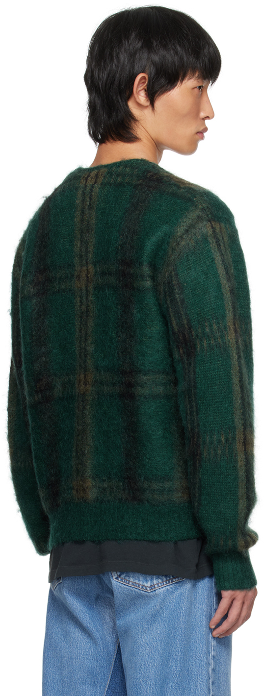 Re/Done Green 60s Cardigan