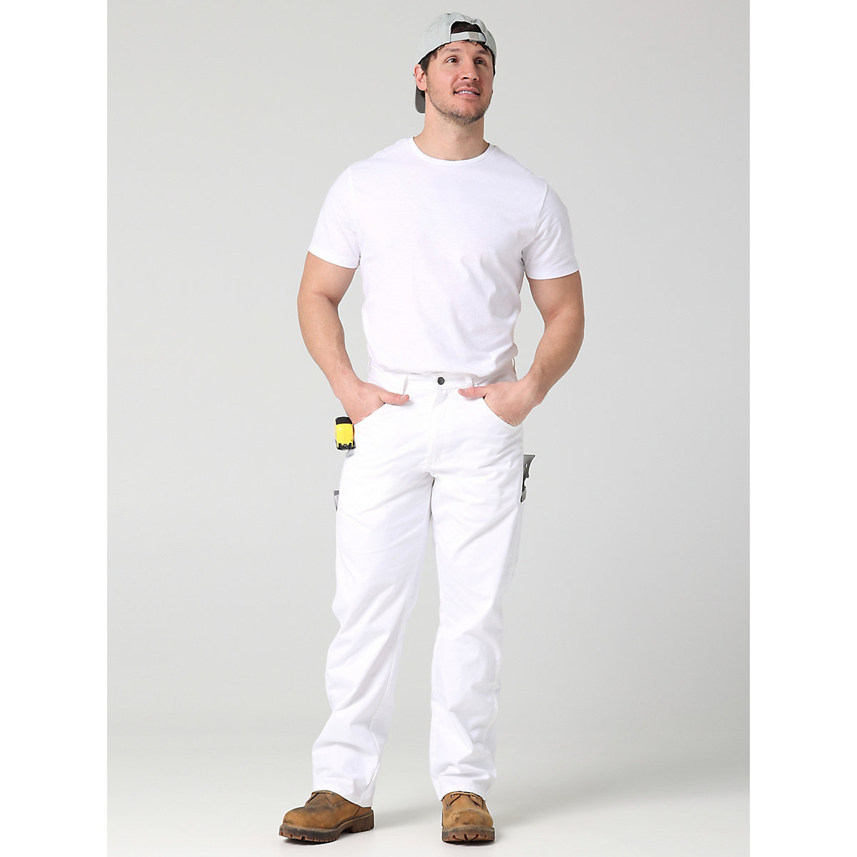 Workwear Painters Pant in Bright White