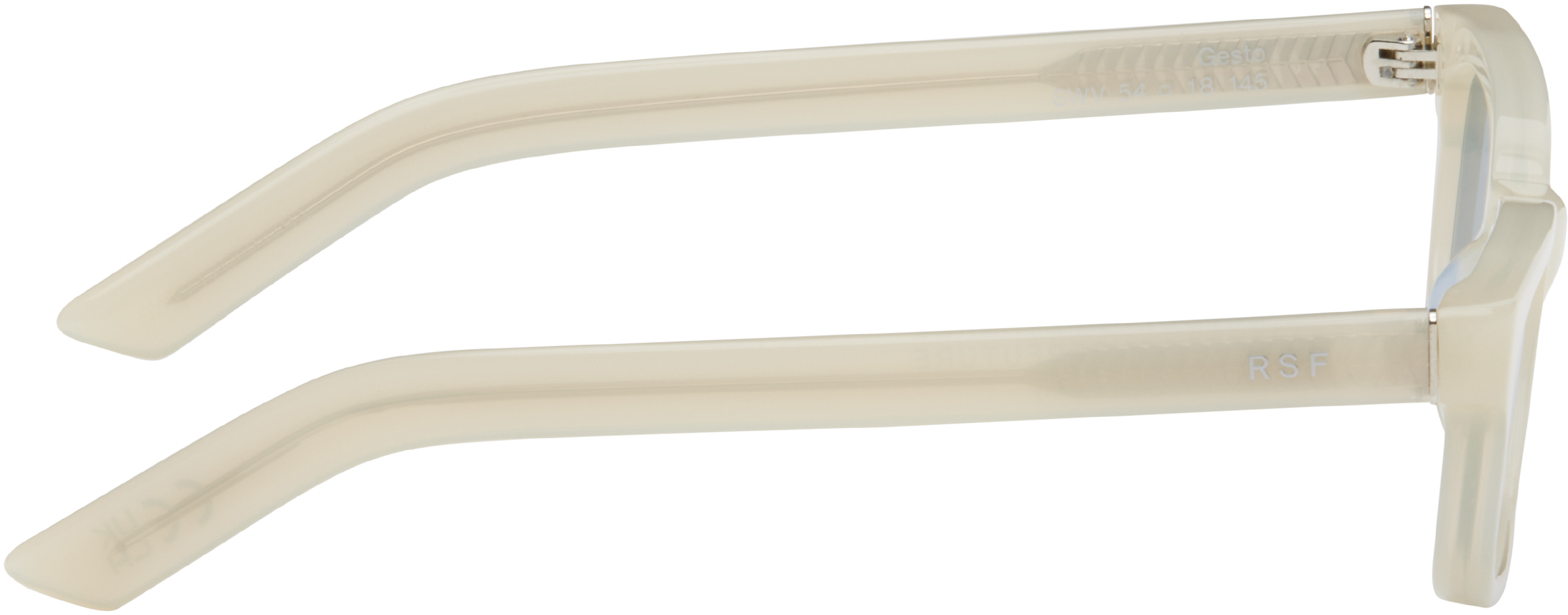 RETROSUPERFUTURE Off-White Gesto Sunglasses