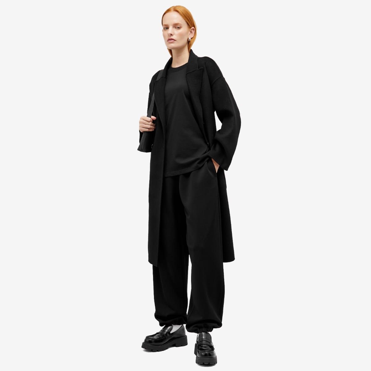 AMI Ami De Coeur T-Shirt in Black, Size X-Large