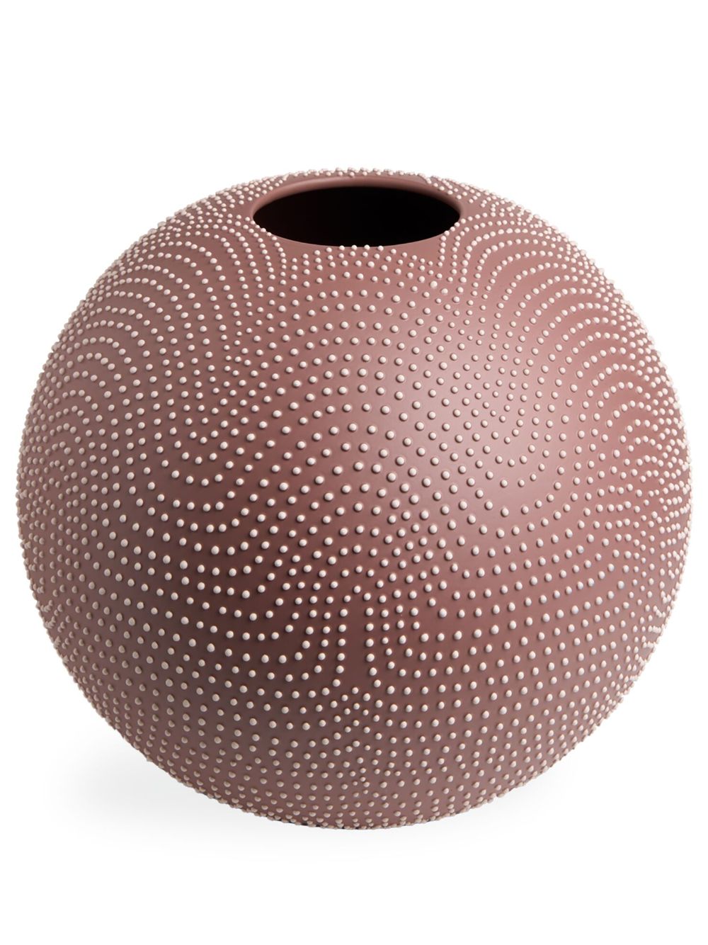 Arcadia textured-finish vase (29cm) - Brown