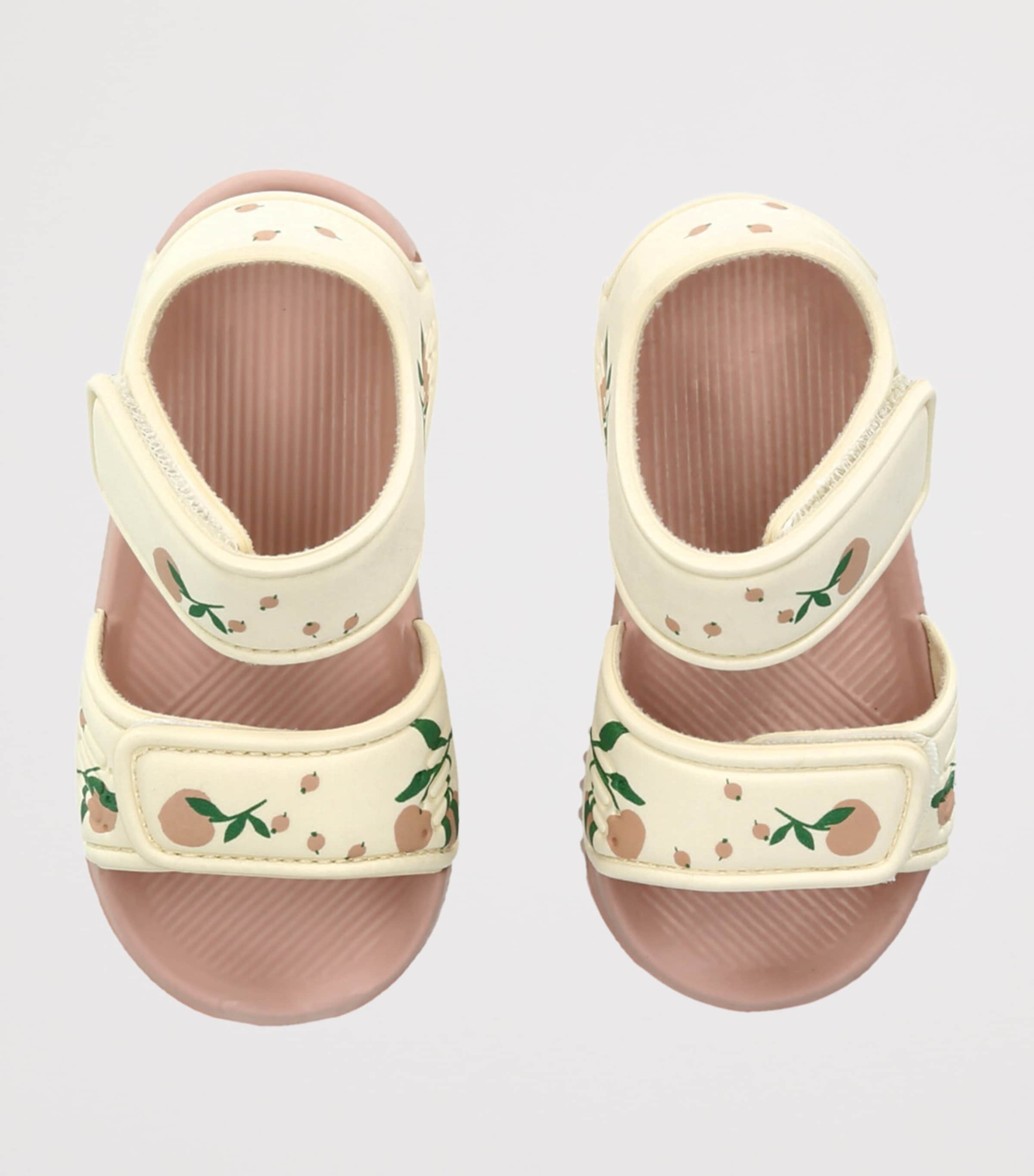 Peach Print Blumer Sandals