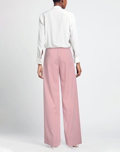 Woman Pants Pink Size 6 Polyester, Viscose, Elastane