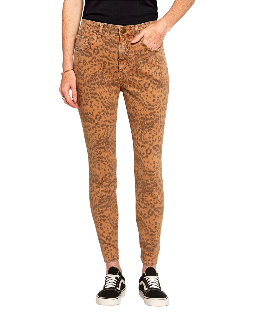 Stiletto Amber Leopard Skinny Jean