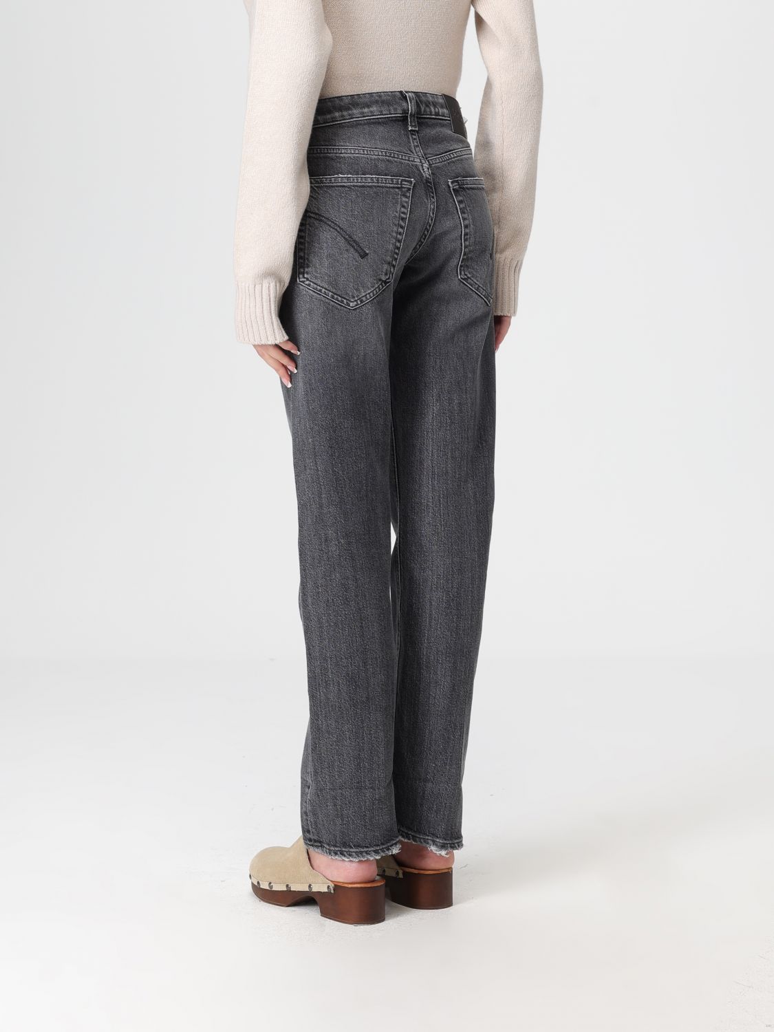 Jeans Woman color Black