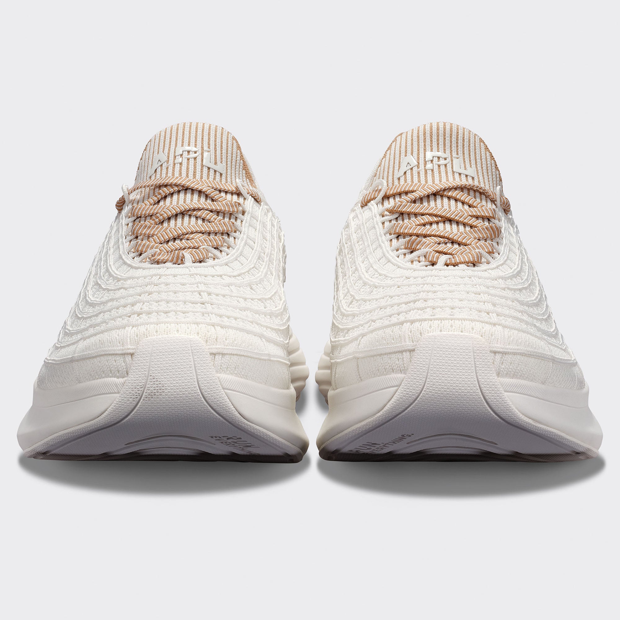 Men's TechLoom Zipline Ivory / Tan / Ribbed