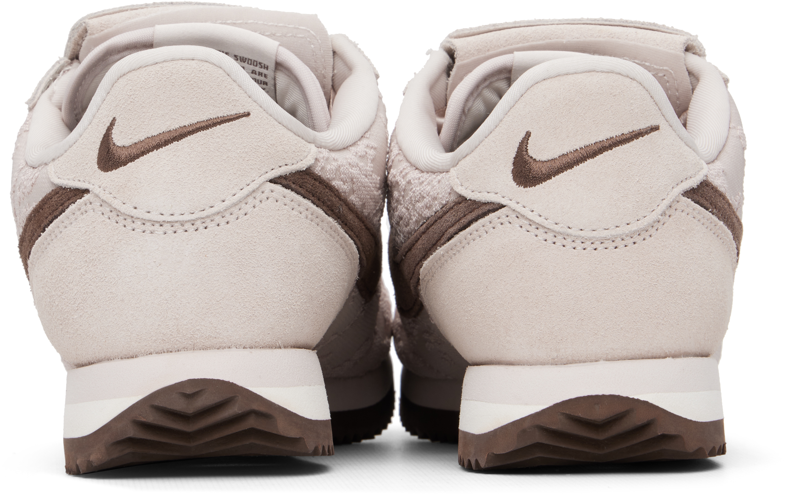 Pink Cortez Textile Sneakers