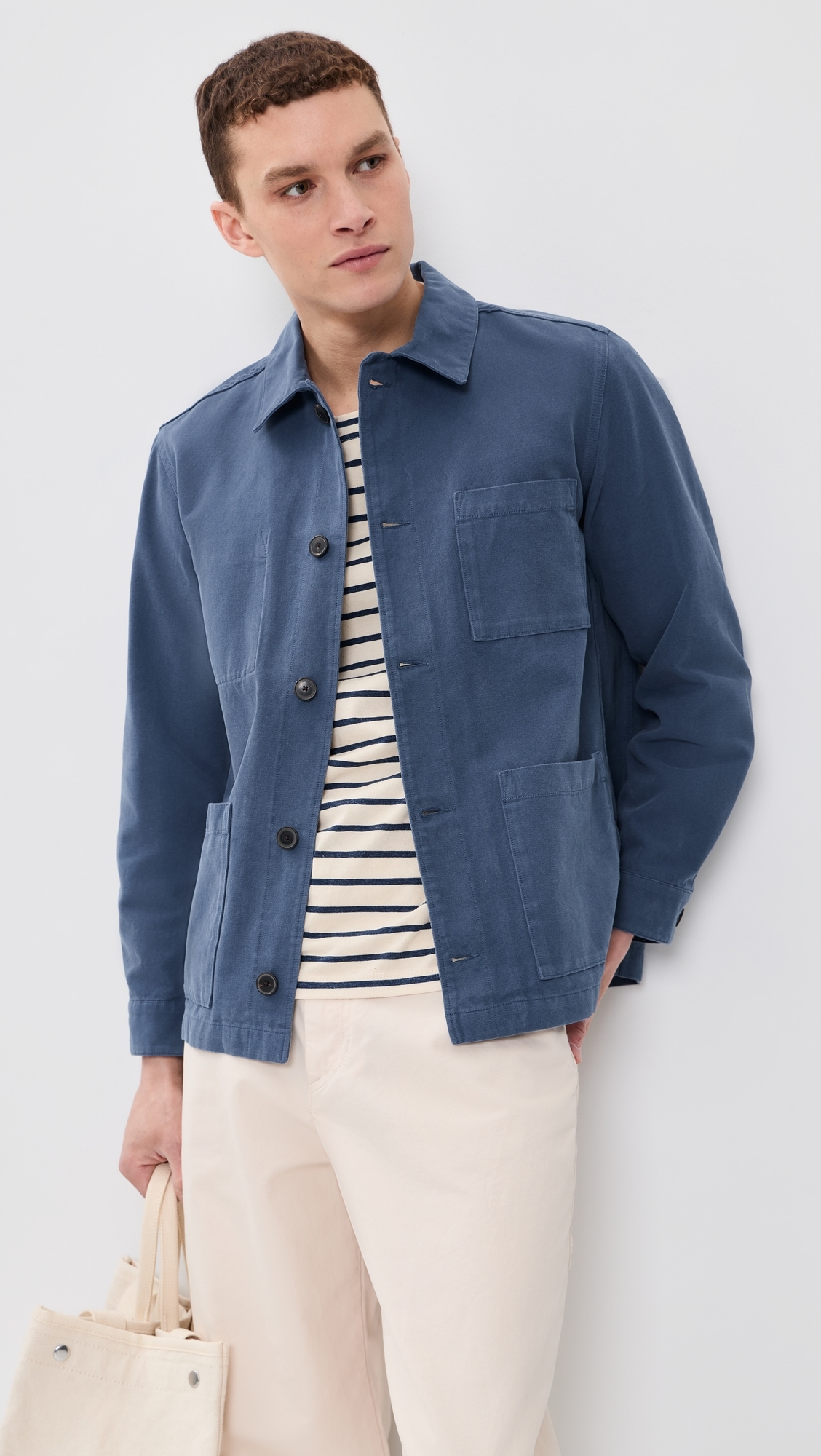 Legacy Canvas Jacket Blue